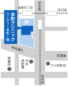 松山市/クリニック・医院/本町クリニック/医院概要,地図
